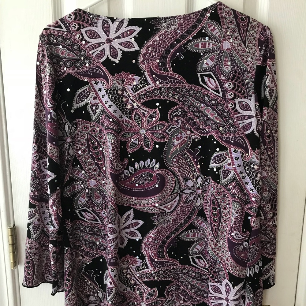 Lg purple blouse